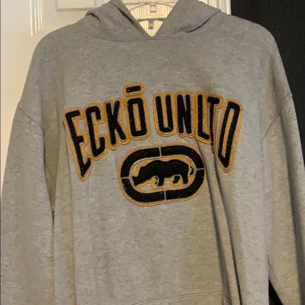 Grey hoodie